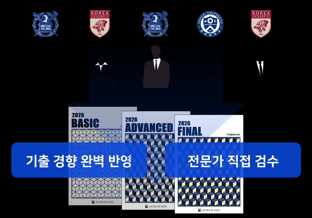 대학별 기출 경향을 반영하고 현직 전문가가 직접 검수한 제시문 교재